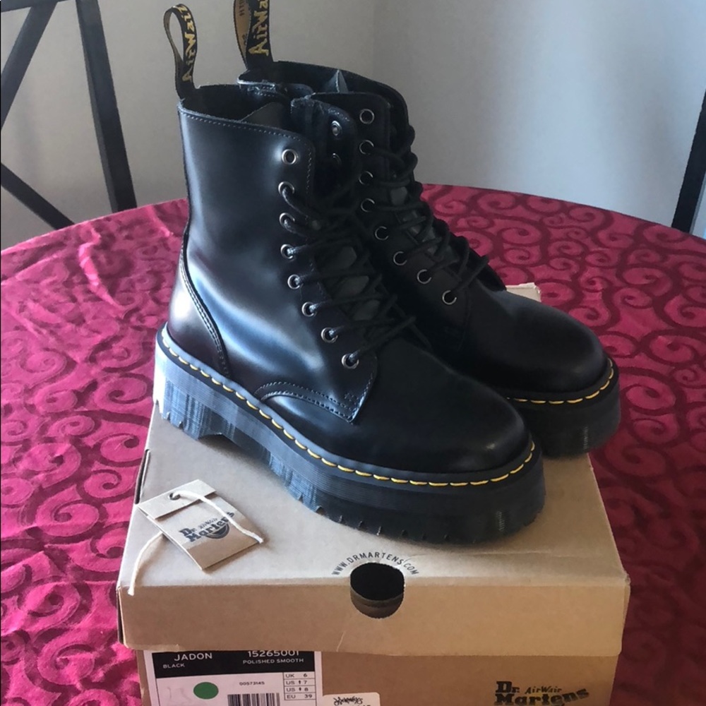 Black Jadon Dr. Martens